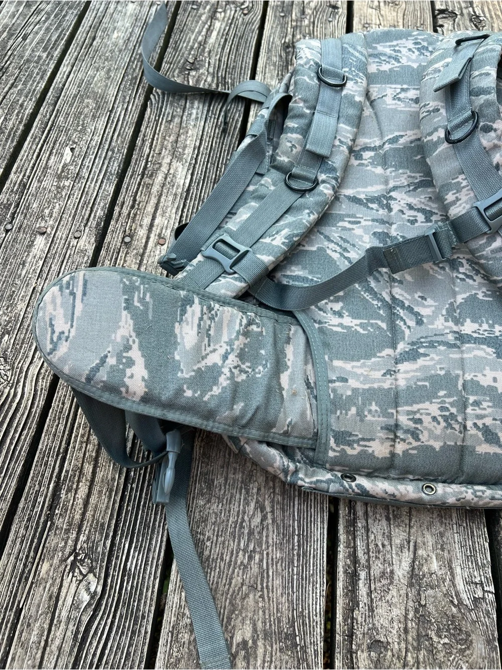 GCS Military Tactical Camo Large Heavy Duty Backpack Bag Made In USA